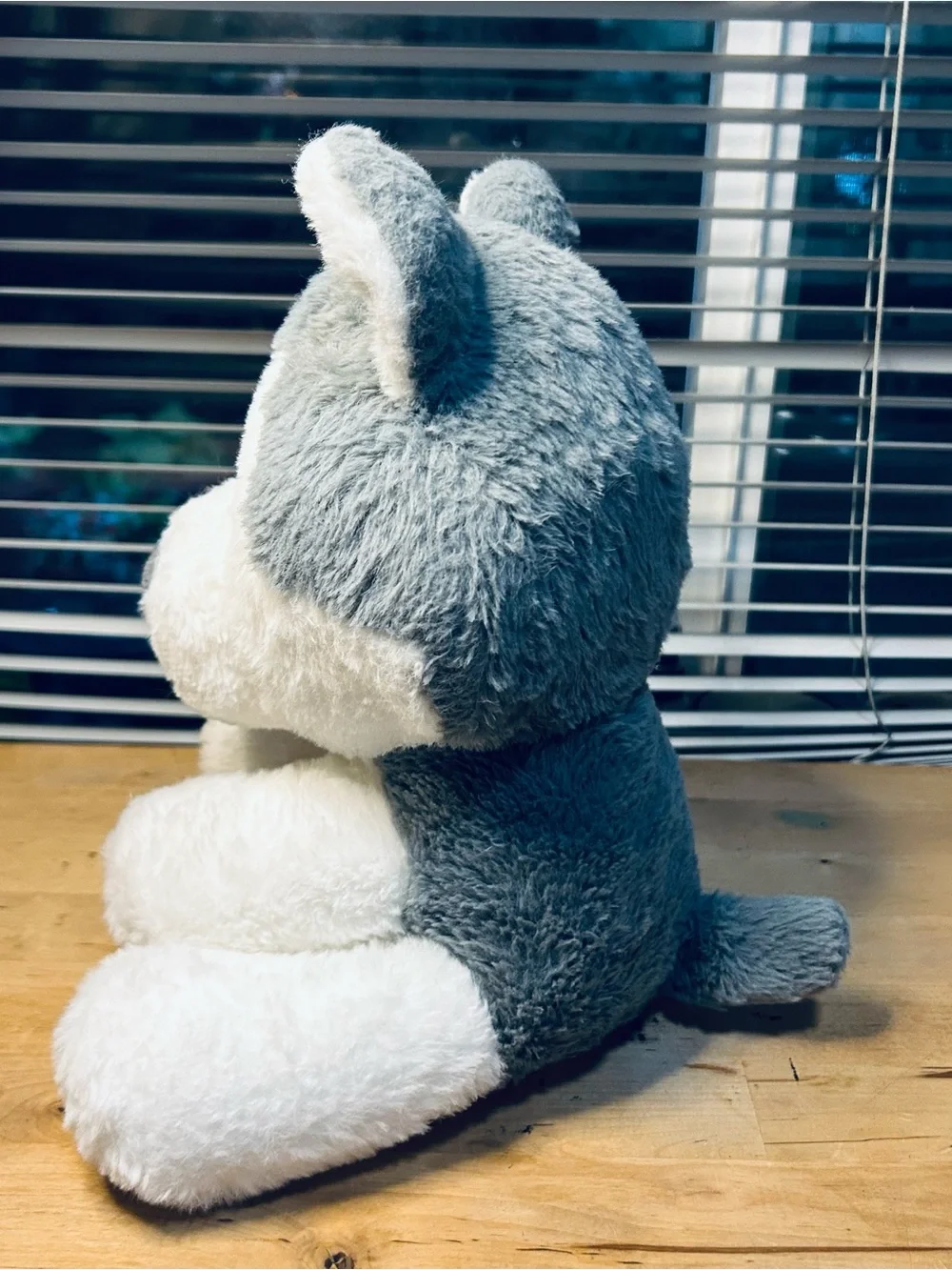 Husky Wolf Spark Create Imagine Plush Puppy Dog Gray/white Stuffy Pre-owned  12”